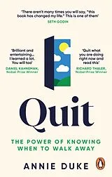 Kartonierter Einband Quit von Annie Duke