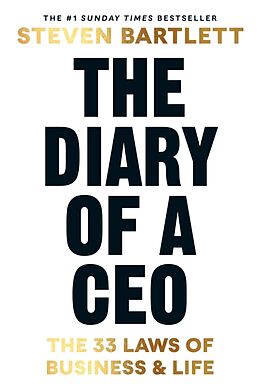 Livre Relié The Diary of a CEO de Steven Bartlett