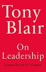 Couverture cartonnée On Leadership de Tony Blair