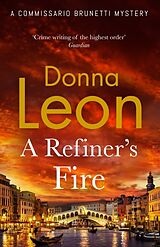 Fester Einband A Refiner's Fire von Donna Leon