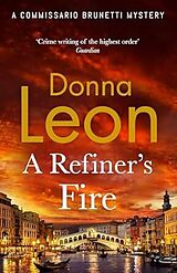 Kartonierter Einband A Refiner's Fire von Donna Leon