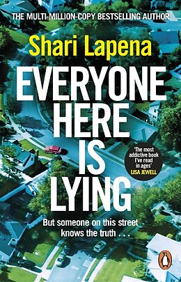 Couverture cartonnée Everyone Here is Lying de Shari Lapena