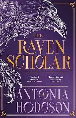 Couverture cartonnée The Raven Scholar de Antonia Hodgson