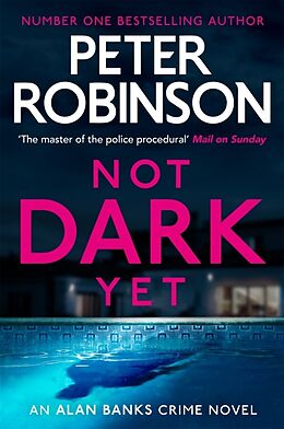 Couverture cartonnée Not Dark Yet de Peter Robinson