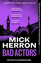 Kartonierter Einband Bad Actors von Mick Herron