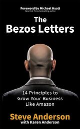 Couverture cartonnée The Bezos Letters de Steve Anderson