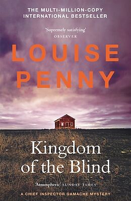 Couverture cartonnée Kingdom of the Blind de Louise Penny