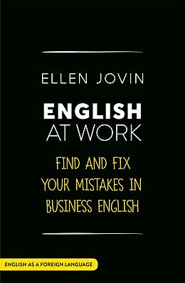 eBook (epub) English at Work de Ellen Jovin
