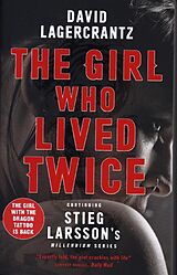 Poche format A The Girl Who Lived Twice de David Lagercrantz