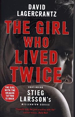 Poche format A The Girl Who Lived Twice de David Lagercrantz