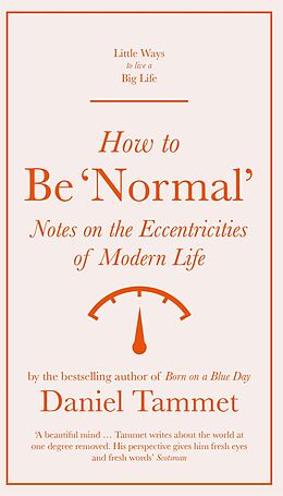 eBook (epub) How to Be 'Normal' de Daniel Tammet