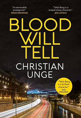 Livre Relié Blood Will Tell de Christian Unge