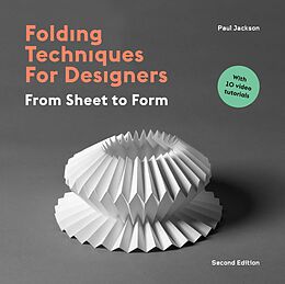 Couverture cartonnée Folding Techniques for Designers Second Edition de Paul Jackson