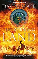 Couverture cartonnée The Burning Land de Hair David