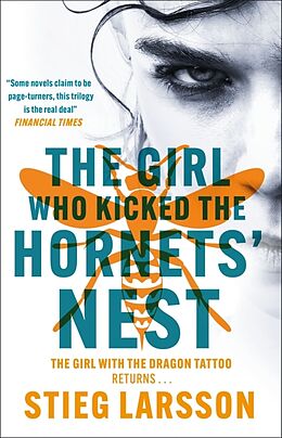 Couverture cartonnée The Girl Who Kicked the Hornets' Nest de Stieg Larsson