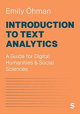 Couverture cartonnée Introduction to Text Analytics de Emily Öhman