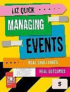 Couverture cartonnée Managing Events de Liz Quick