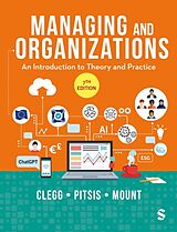 Couverture cartonnée Managing and Organizations de Stewart R Clegg, Pitsis Tyrone S., Matthew Mount