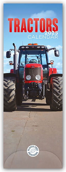 Calendrier Tractors  Traktoren 2025  Slimline-Kalender de Carousel Calendar