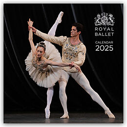 Kartonierter Einband (Kt) Royal Ballet  Königliches Ballett 2025  Wand-Kalender von Carousel Calendar