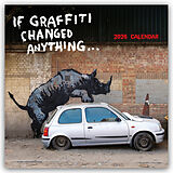 Kalender (Kal) Banksy  If Graffiti changed Anything 2026  12-Monatskalender von Carousel Calendar
