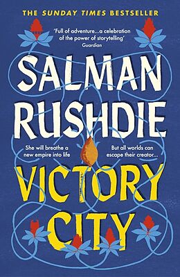 Couverture cartonnée Victory City de Salman Rushdie