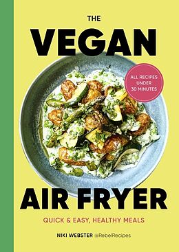 Livre Relié The Vegan Air Fryer de Niki Webster