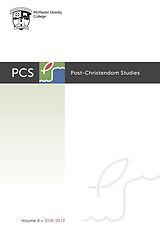 eBook (pdf) Post-Christendom Studies: Volume 3 de 