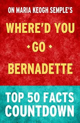 E-Book (epub) Where'd You Go, Bernadette: Top 50 Facts von Tk Parker