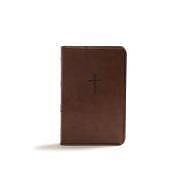 Couverture en cuir KJV Compact Bible, Value Edition, Brown Leathertouch de Holman Bible Publishers