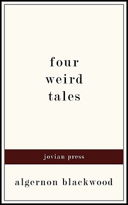 eBook (epub) Four Weird Tales de Algernon Blackwood
