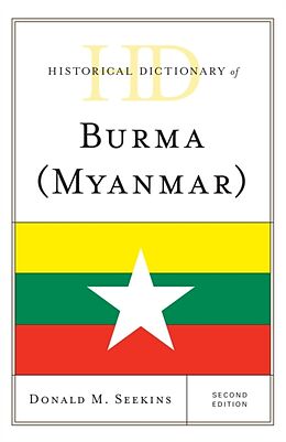 Livre Relié Historical Dictionary of Burma (Myanmar) de Seekins Donald M.