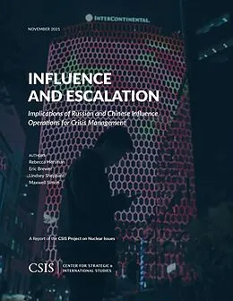 E-Book (epub) Influence and Escalation von Rebecca Hersman, Eric Brewer, Lindsey Sheppard