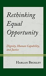 Couverture cartonnée Rethinking Equal Opportunity de Beckley Harlan