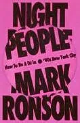 Fester Einband Night People von Mark Ronson