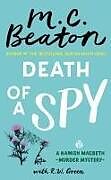 Couverture cartonnée Death of a Spy de M C Beaton