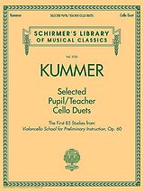 Friedrich August Kummer Notenblätter Selected Pupil/Teacher Duets