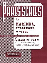 Gabriel Parès Notenblätter Scales for marimba (xylophone/vibes)