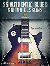 Dave Rubin Notenblätter 25 authentic Blues Guitar Lessons (+Online Audio)
