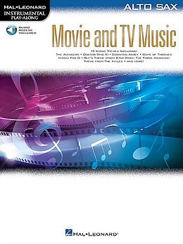  Notenblätter Movie and TV Music (+audio online)
