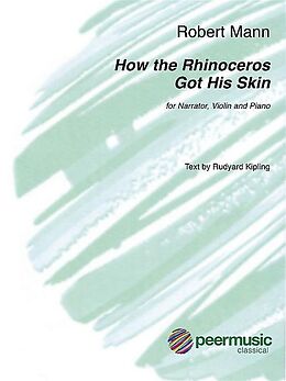 Robert Nathaniel Mann Notenblätter How the Rhinoceros got his Skin