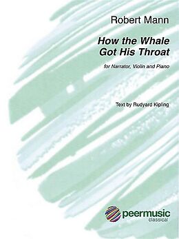 Robert Nathaniel Mann Notenblätter How the Whale got his Throat