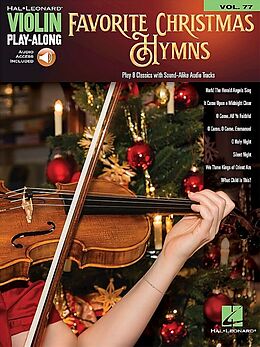  Notenblätter Favorite Christmas Hymns (+Online Audio)