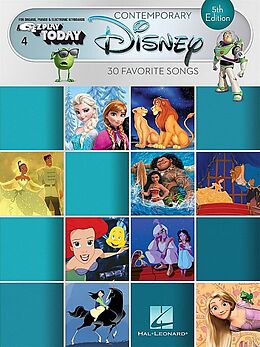  Notenblätter Contemporary Disney (5th Edition)