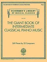 Notenblätter Giant Book of intermediate classical Piano Music