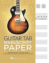  Instrumente+Zubehör Guitar Tab Manuscript Paper