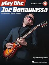 Joe Charupakorn Notenblätter Play like Joe Bonamassa (+Online Audio)