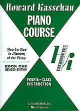 Howard Kasschau Notenblätter Piano Course vol.1