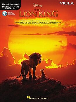 Elton John Notenblätter The Lion King (+Online Audio)