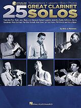  Notenblätter 25 Great Clarinet Solos (+Online Audio)